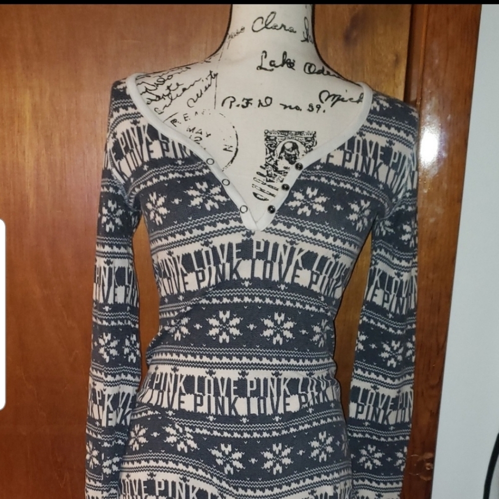 Vs PINK thermal onsie